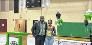 
			
				                                Pictured is Easley High School senior Olivia Gramblin who was named The Easley Progress 2023-24 Girls Basketball Player of the Year. Gramblin is also a standout track athlete and is planning to continue her track career at the University of South Carolina.
                                 Courtesy photo

			
		